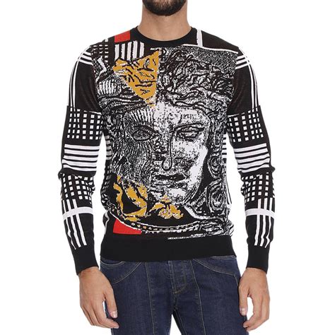 versace junper|versace jumper men's sale.